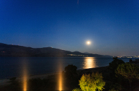 Moonrise from Lazaratos Hotel Lixouri Cefalonia